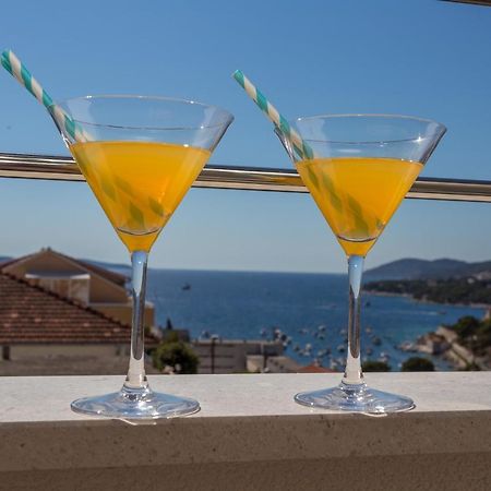 Golden View Penthouse Lägenhet Hvar Town Exteriör bild