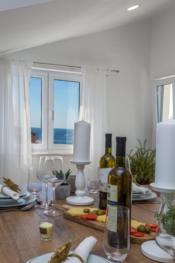 Golden View Penthouse Lägenhet Hvar Town Exteriör bild
